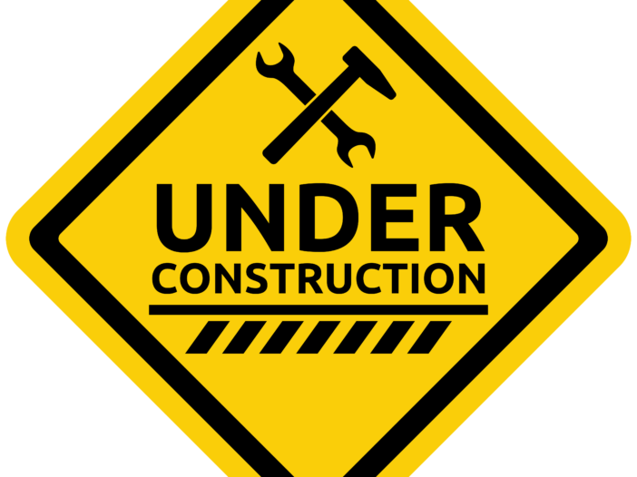 Clip Art under construction sign