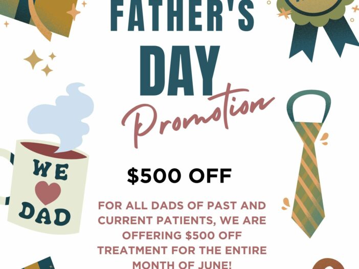 Promotional flyer for Father's Day